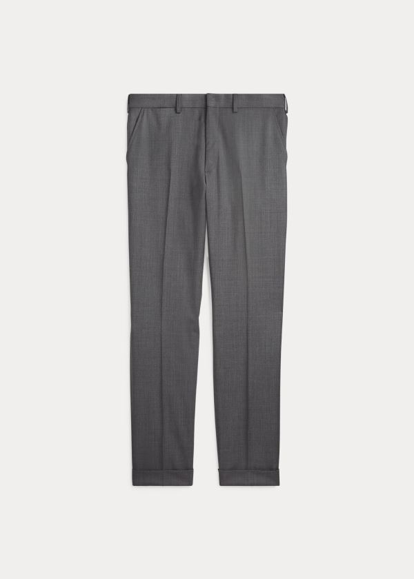 Men's Ralph Lauren Gregory Wool Serge Trousers | 987043GHD